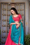 Pranavi By Lnb2049 Vichitra Silk Lehenga With Lehenga Dupatta Online Wholesale